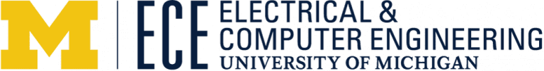 ECE Electrical & Computer Engineering With a capital M in Yellow color