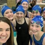 Bryant’s Swim Team Compete at the Middle School MISCA