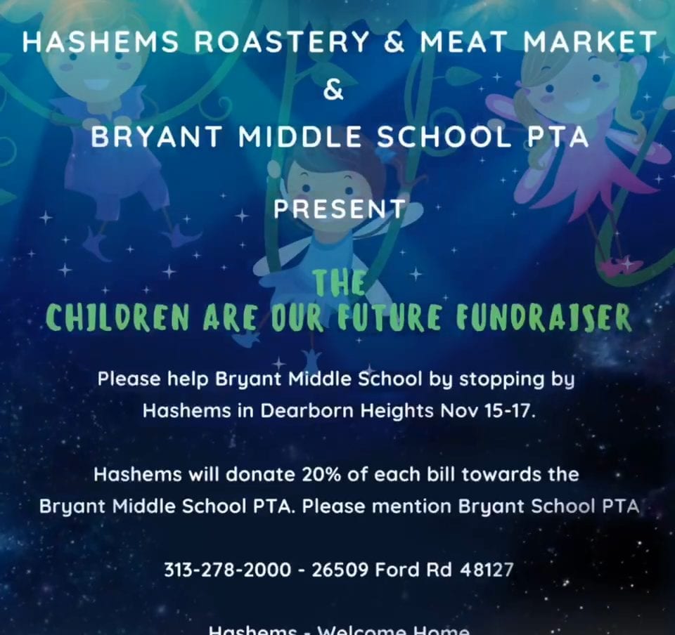 Hashems Roastery & Meat Market Fundraiser