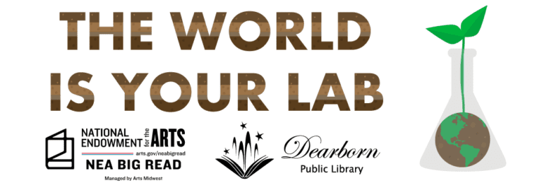 Words: The World is Your Lab with a plant