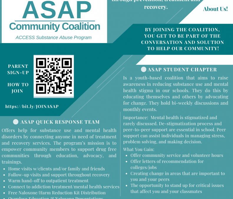 ASAP Community Coalition ACCESS Substance Abuse Program