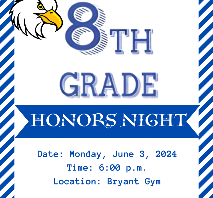 8th Grade Honors Night Award Ceremony